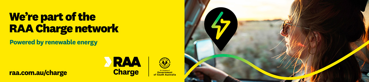 Spuds Roadhouse is part of the RAA Charge Network ev charging